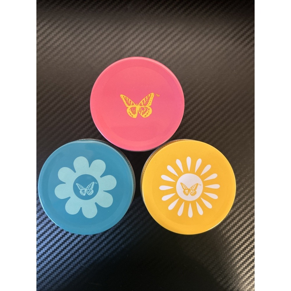 New Summer 2026 Dolly Parton Collection  3 Small Jars - Butterfly, Sun‎ & Flower